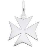 Rembrandt Charms - Maltese Cross Charm - 3767 Rembrandt Charms Charm Birmingham Jewelry 