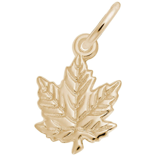 Rembrandt Charms - Maple Leaf Charm – 103 Rembrandt Charms Charm Birmingham Jewelry 