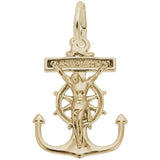 Rembrandt Charms - Mariners Cross Charm - 8163 Rembrandt Charms Charm Birmingham Jewelry 