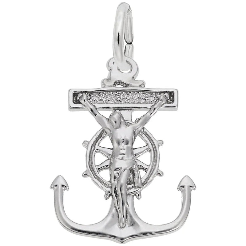 Rembrandt Charms - Mariners Cross Charm - 8163 Rembrandt Charms Charm Birmingham Jewelry 