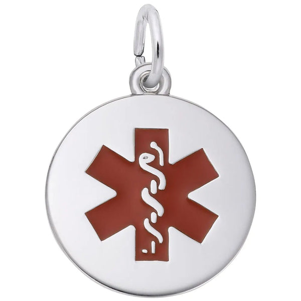 Rembrandt Charms - Medical Painted Symbol Charm - 5098-001 Rembrandt Charms Charm Birmingham Jewelry 