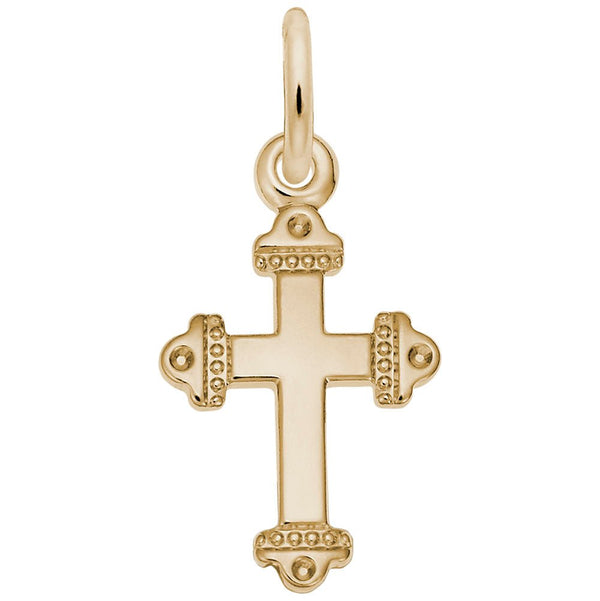 Rembrandt Charms - Medieval Cross Charm - 5482 Rembrandt Charms Charm Birmingham Jewelry 