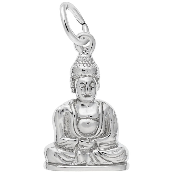 Rembrandt Charms - Meditation Buddha Charm - 650 Rembrandt Charms Charm Birmingham Jewelry 