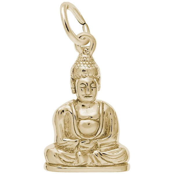 Rembrandt Charms - Meditation Buddha Charm - 650 Rembrandt Charms Charm Birmingham Jewelry 