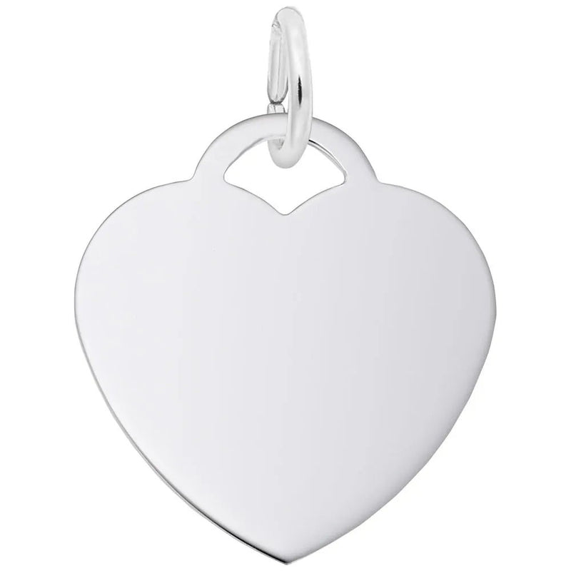 Rembrandt Charms - Medium Heart – 35 Series Charm - 8421-035 Rembrandt Charms Charm Birmingham Jewelry 