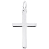 Rembrandt Charms - Medium Plain Cross Charm - 4903 Rembrandt Charms Charm Birmingham Jewelry 