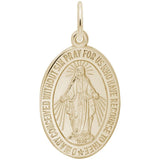 Rembrandt Charms - Miraculous Medal Charm - 3432 Rembrandt Charms Charm Birmingham Jewelry 