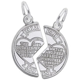 Rembrandt Charms - Mizpah Charm - 6067 Rembrandt Charms Charm Birmingham Jewelry 