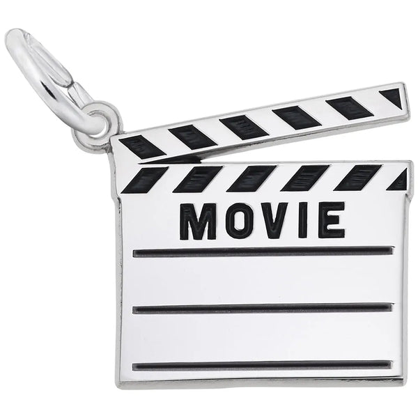 Rembrandt Charms - Movie Clap Board Charm - 2489 Rembrandt Charms Charm Birmingham Jewelry 