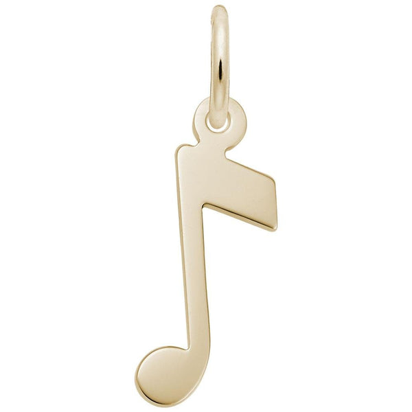 Rembrandt Charms - Music Note Accent Charm - 5465 Rembrandt Charms Charm Birmingham Jewelry 