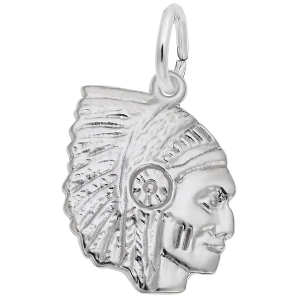 Rembrandt Charms - Native American Charm - 493 Rembrandt Charms Charm Birmingham Jewelry 