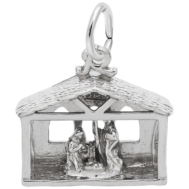 Rembrandt Charms - Nativity Charm - 8159 Rembrandt Charms Charm Birmingham Jewelry 