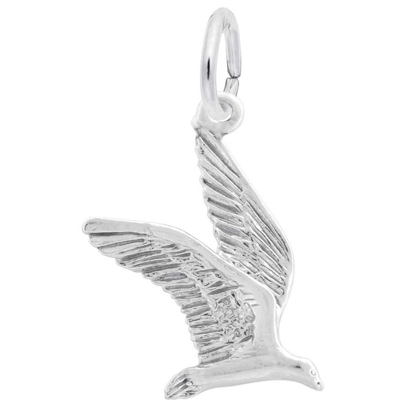 Rembrandt Charms - New Flying Seagull Charm - 580 Rembrandt Charms Charm Birmingham Jewelry 