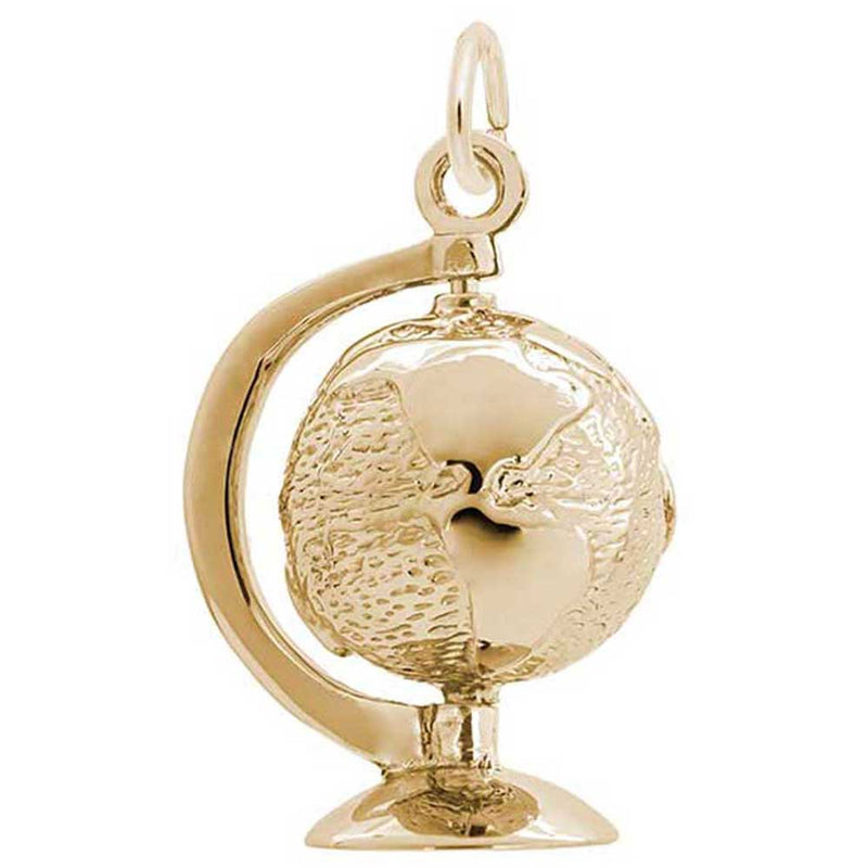 Rembrandt Charms - New Globe Charm - 1026 Rembrandt Charms Charm Birmingham Jewelry 