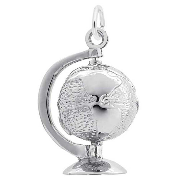 Rembrandt Charms - New Globe Charm - 1026 Rembrandt Charms Charm Birmingham Jewelry 