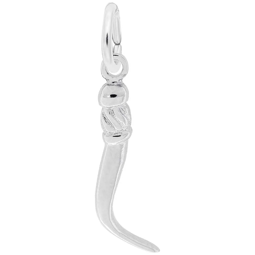 Rembrandt Charms - Rembrandt Charms - New Goodluck Italian Horn Charm - 0785 - Birmingham Jewelry