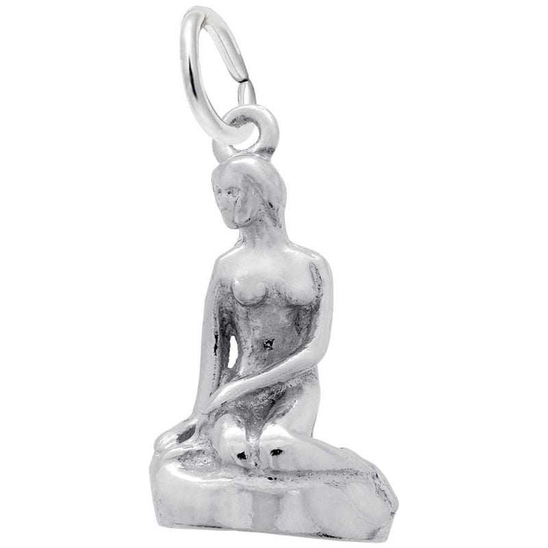 Rembrandt Charms - New Large Danish Mermaid Charm - 1431 Rembrandt Charms Charm Birmingham Jewelry 