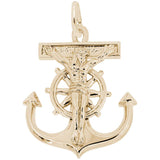 Rembrandt Charms - New Mariners Cross Charm - 3375 Rembrandt Charms Charm Birmingham Jewelry 