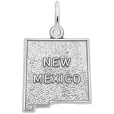 Rembrandt Charms - New Mexico Map Charm - 3608 Rembrandt Charms Charm Birmingham Jewelry 