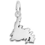 Rembrandt Charms - New Newfoundland Map Charm - 1919 Rembrandt Charms Charm Birmingham Jewelry 