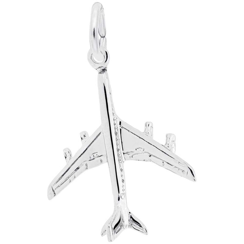 Rembrandt Charms - New Plane Charm - 0296 Rembrandt Charms Charm Birmingham Jewelry 