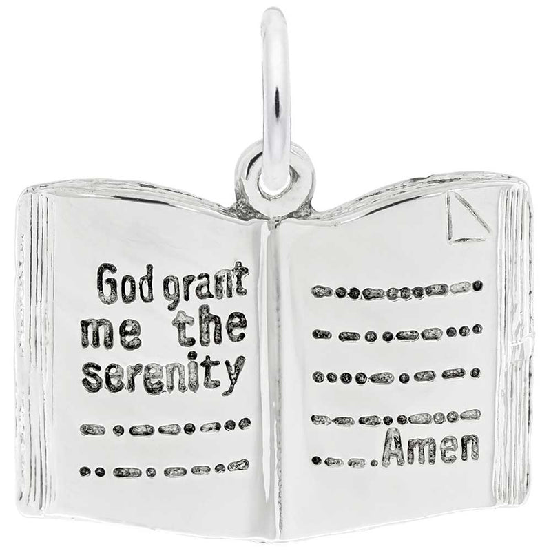 Rembrandt Charms - New Serenity Prayer Charm - 6317 Rembrandt Charms Charm Birmingham Jewelry 