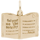 Rembrandt Charms - New Serenity Prayer Charm - 6317 Rembrandt Charms Charm Birmingham Jewelry 