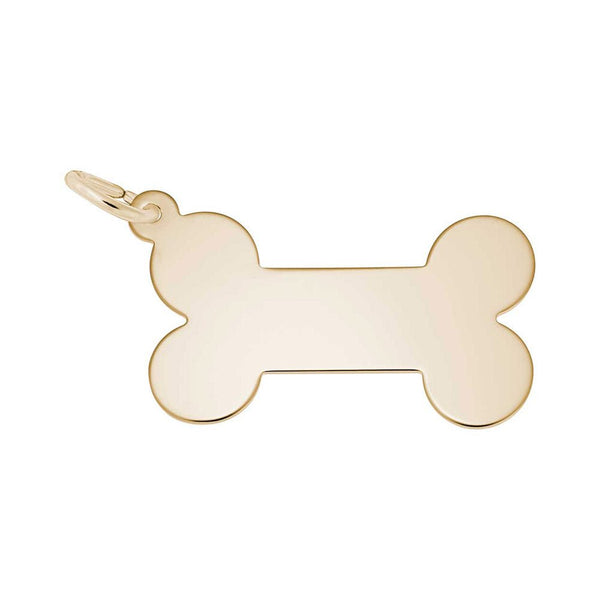 Rembrandt Charms - New Small Dog Bone Charm - 1986 Rembrandt Charms Charm Birmingham Jewelry 