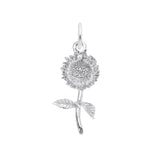 Rembrandt Charms - New Small Sunflower Charm - 1980 Rembrandt Charms Charm Birmingham Jewelry 