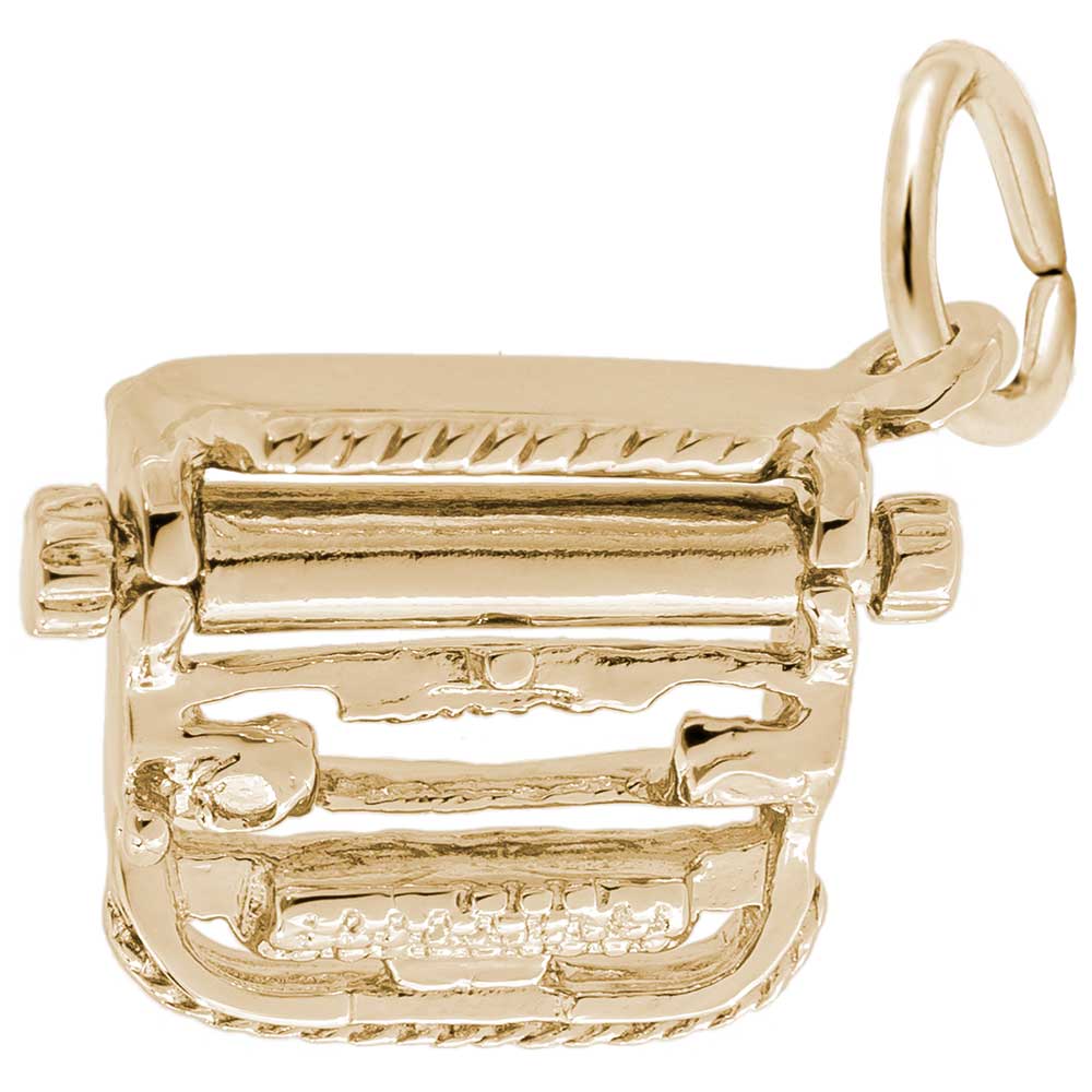 Rembrandt Charms - New Type Writer Charm - 0762 Rembrandt Charms Charm Birmingham Jewelry 