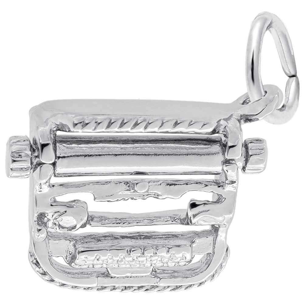 Rembrandt Charms - New Type Writer Charm - 0762 Rembrandt Charms Charm Birmingham Jewelry 