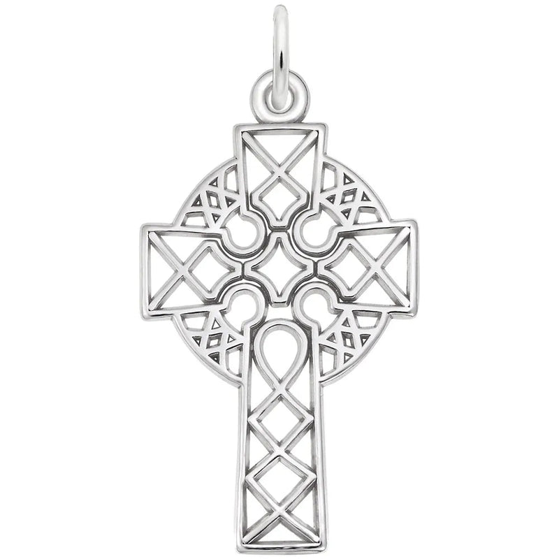 Rembrandt Charms - Ornate Celtic Cross Charm - 2364 Rembrandt Charms Charm Birmingham Jewelry 