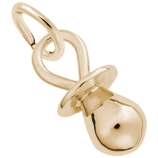 Rembrandt Charms - Pacifier Charm - 8354 Rembrandt Charms Charm Birmingham Jewelry 