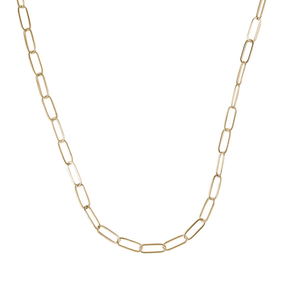 Rembrandt Charms - Paperclip Necklace - 33-0300 Rembrandt Charms Chain Birmingham Jewelry 