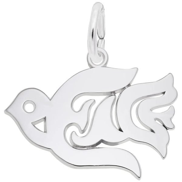 Rembrandt Charms - Peace Dove Charm - 2213 Rembrandt Charms Charm Birmingham Jewelry 