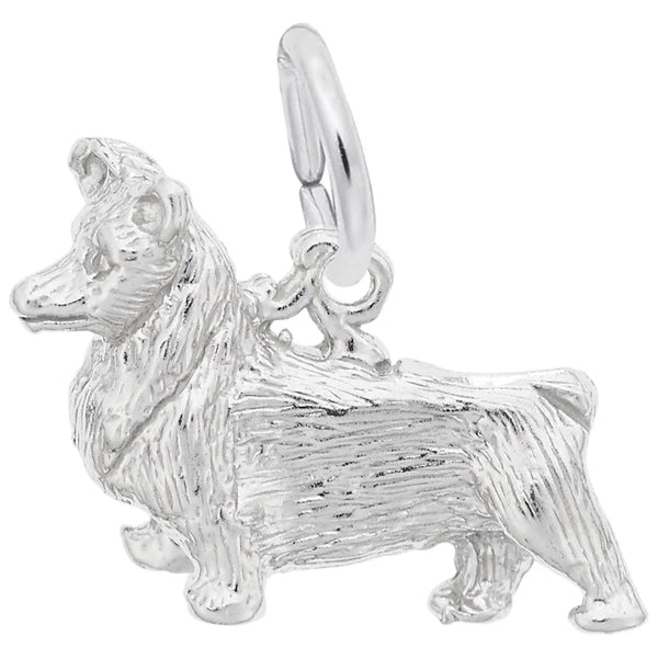 Rembrandt Charms - Pembroke Dog Charm - 2066 Rembrandt Charms Charm Birmingham Jewelry 