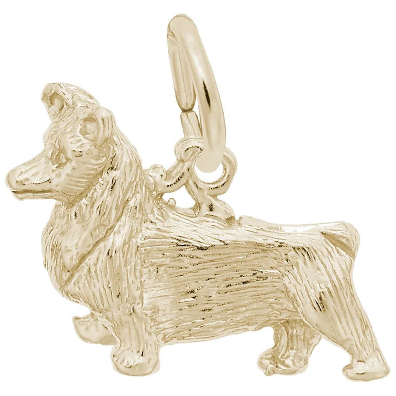 Rembrandt Charms - Pembroke Dog Charm - 2066 Rembrandt Charms Charm Birmingham Jewelry 