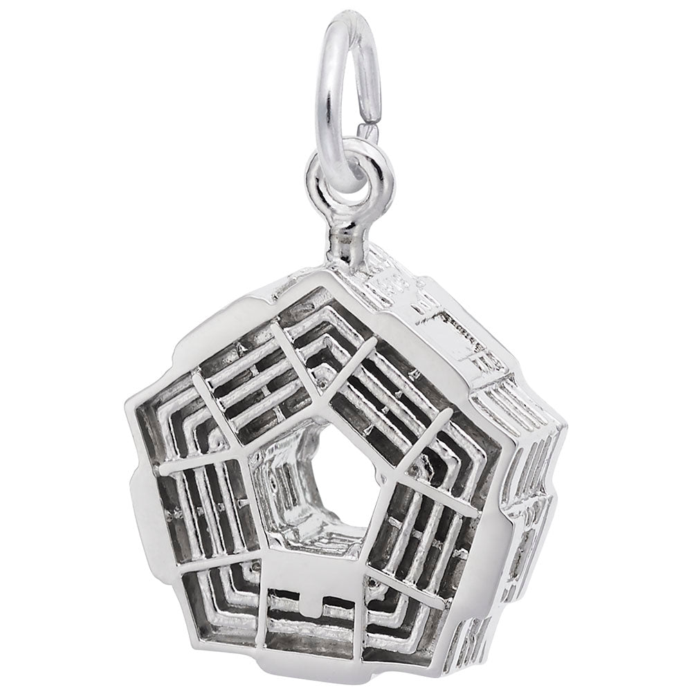Rembrandt Charms - Pentagon Charm - 3856 Rembrandt Charms Charm Birmingham Jewelry 