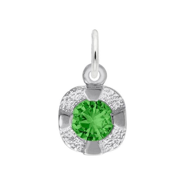 Rembrandt Charms - Petite Birthstone – May Charm - 1825-005 Rembrandt Charms Charm Birmingham Jewelry 