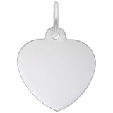 Rembrandt Charms - Petite Classic Heart Charm - 4608 Rembrandt Charms Charm Birmingham Jewelry 