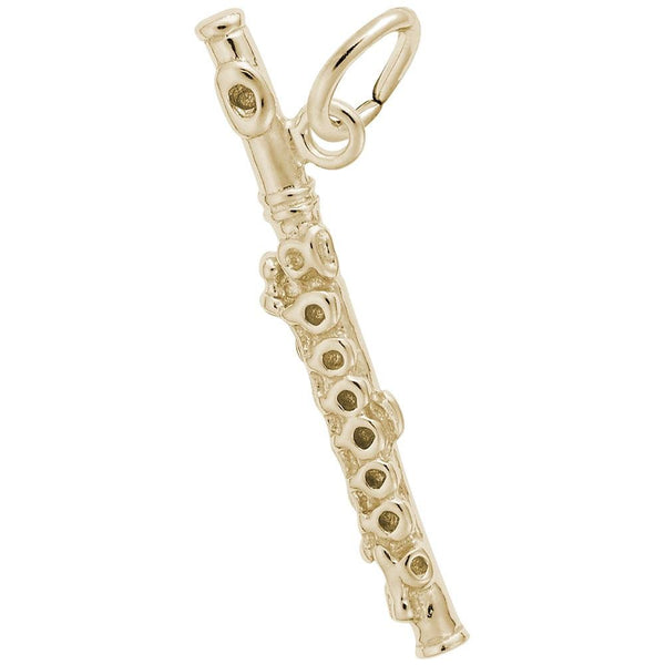 Rembrandt Charms - Piccolo Instrument Charm - 1229 Rembrandt Charms Charm Birmingham Jewelry 