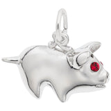 Rembrandt Charms - Piggy Bank Charm - 0839 Rembrandt Charms Charm Birmingham Jewelry 