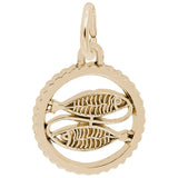 Rembrandt Charms - Pisces Charm - 4542 Rembrandt Charms Charm Birmingham Jewelry 