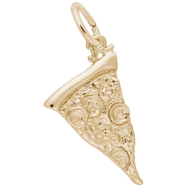 Rembrandt Charms - Pizza Slice Charm - 2492 Rembrandt Charms Charm Birmingham Jewelry 