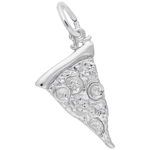 Rembrandt Charms - Pizza Slice Charm - 2492 Rembrandt Charms Charm Birmingham Jewelry 