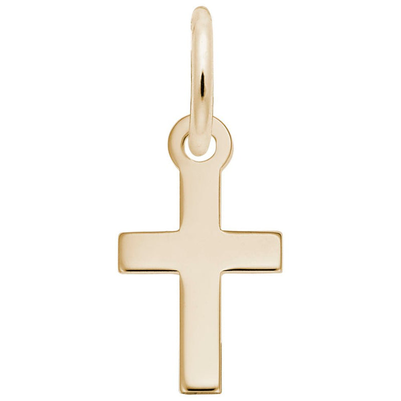 Rembrandt Charms - Plain Cross Accent Charm - 5560 Rembrandt Charms Charm Birmingham Jewelry 