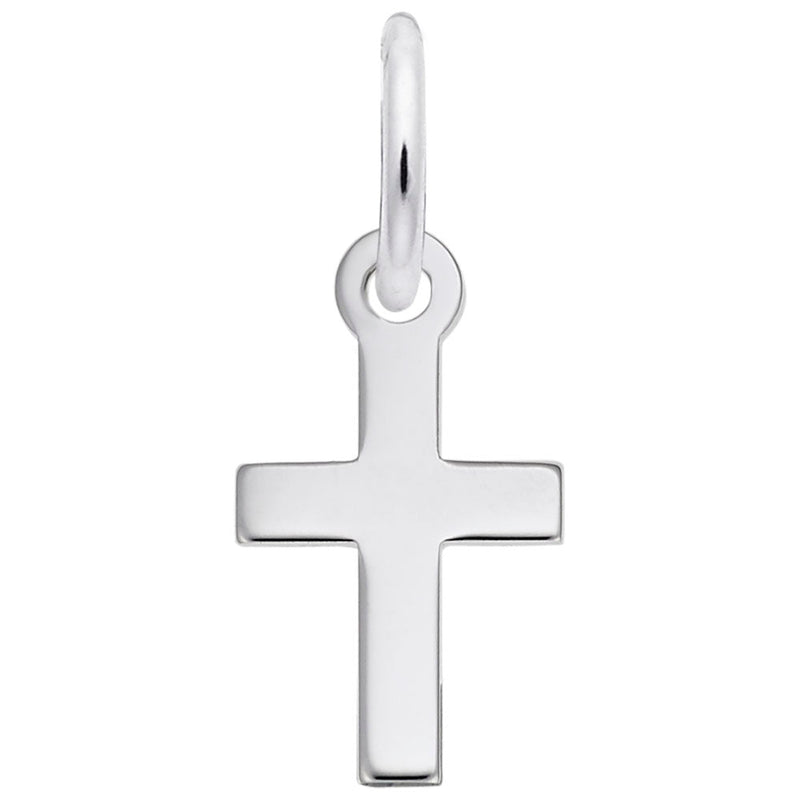 Rembrandt Charms - Plain Cross Accent Charm - 5560 Rembrandt Charms Charm Birmingham Jewelry 