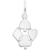 Rembrandt Charms - Playing Card Suits Charm - 2022 Rembrandt Charms Charm Birmingham Jewelry 