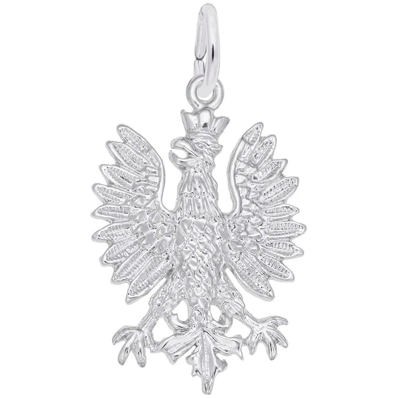 Rembrandt Charms - Polish Falcon Charm - 6542 Rembrandt Charms Charm Birmingham Jewelry 