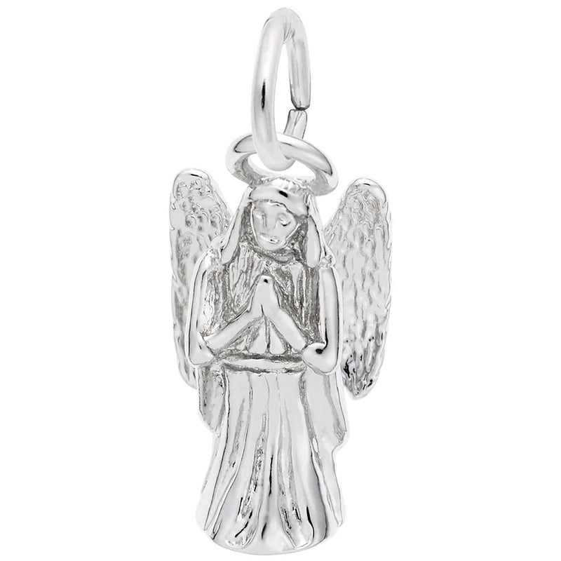 Rembrandt Charms - Praying Angel Charm - 1766 Rembrandt Charms Charm Birmingham Jewelry 